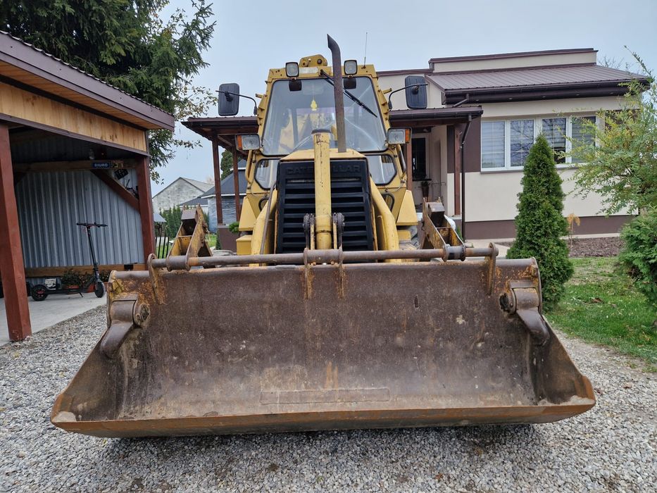 Koparko-Ładowarka CAT 428B Szczęka/Widły/Teleskop/4łyżki