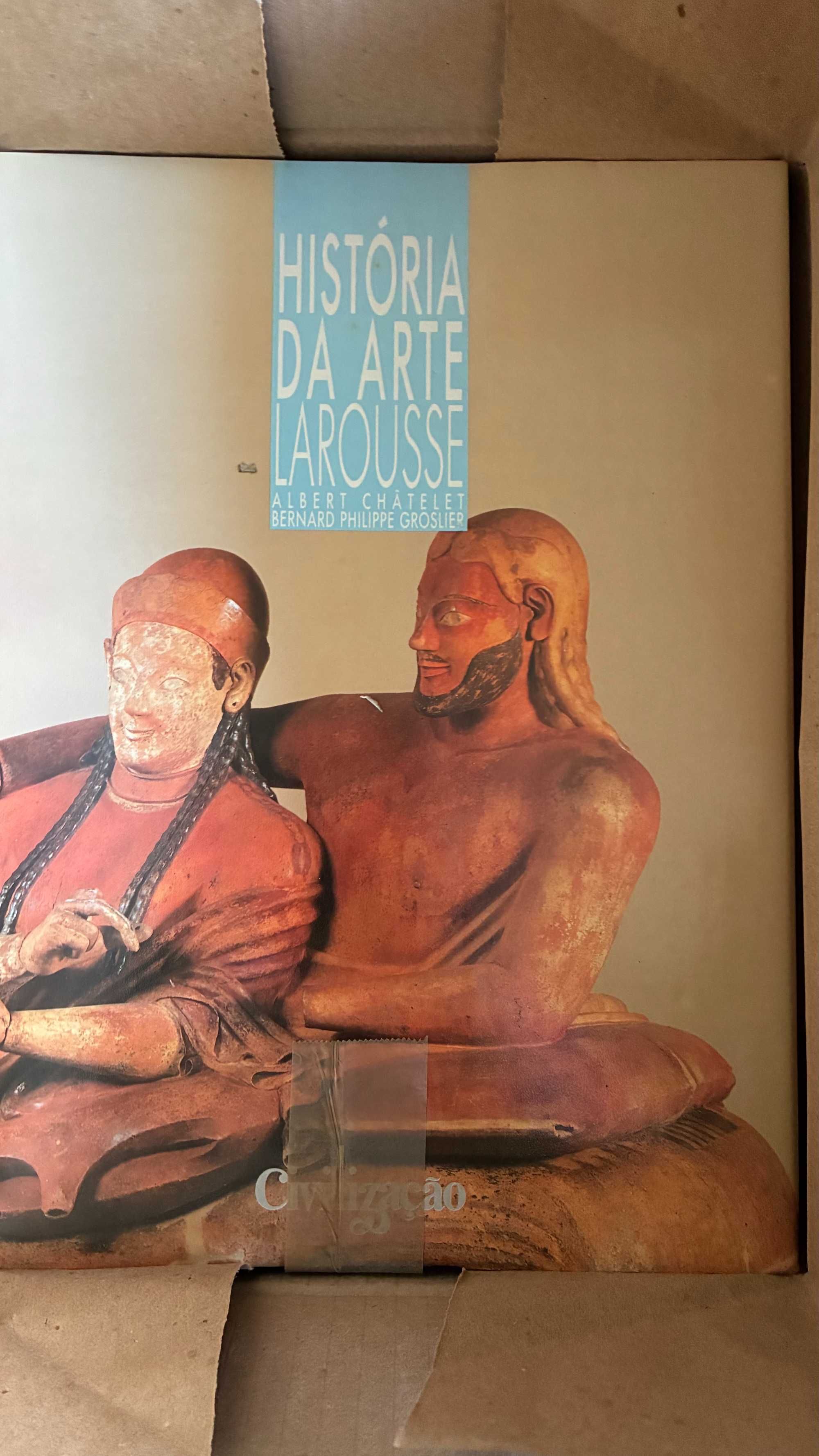 História da Arte Larousse - 3 volumes