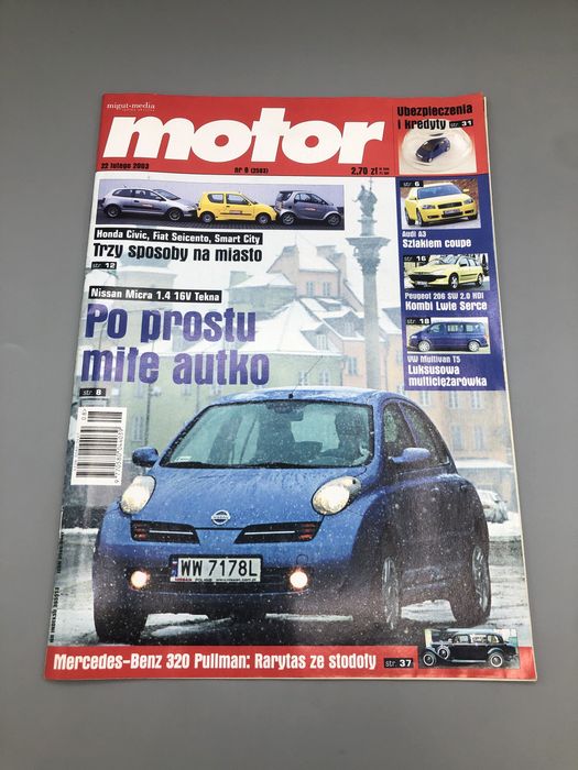 Magazyny motoryzacyjne Motor lata 2000