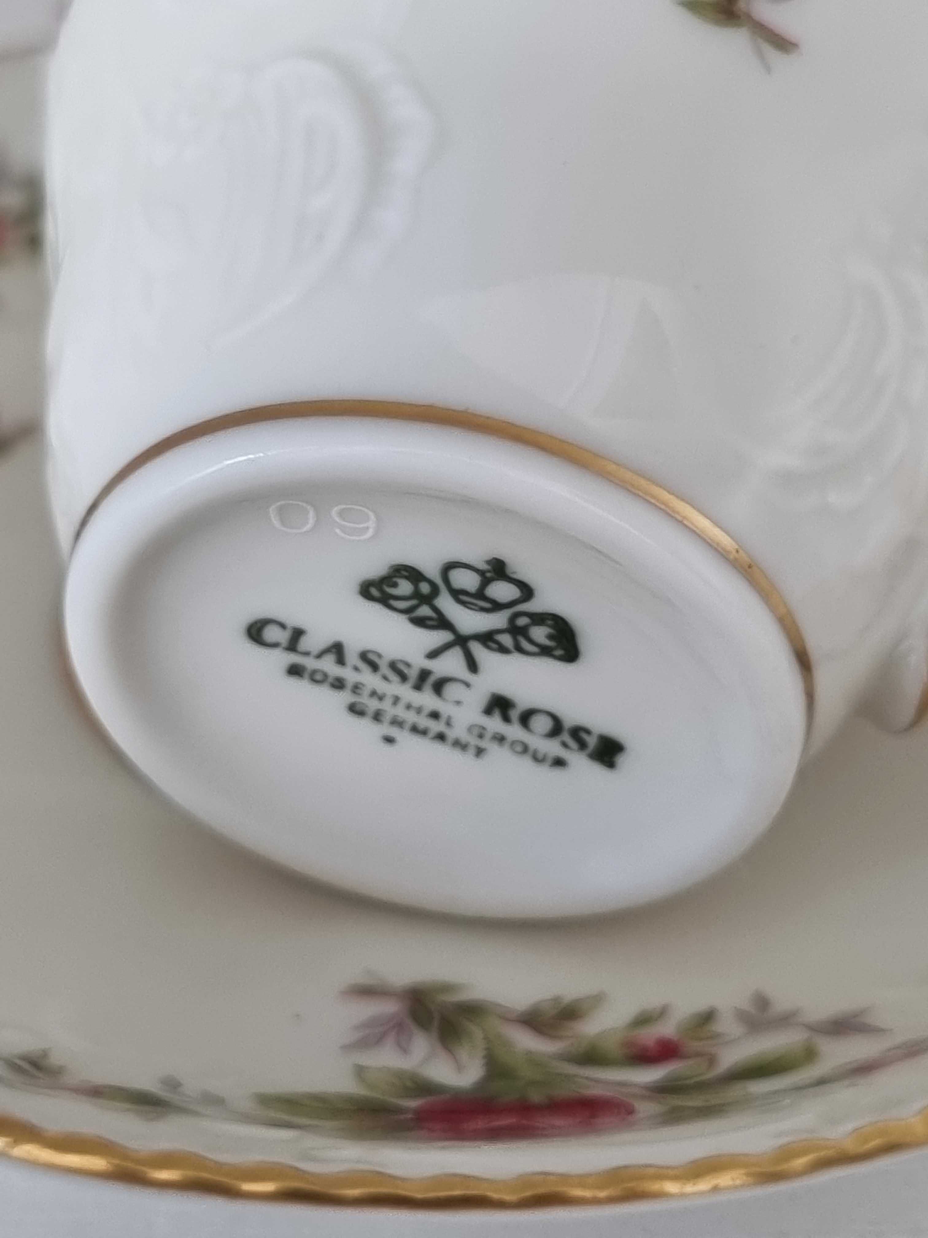 Porcelanowa Filiżanka do Espresso Rosenthal Sanssouci Elfenbein Romona