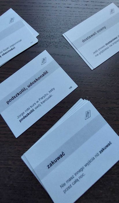 KURS języka hiszpańskiego. Fiszki ŻYCIE CODZIENNE
