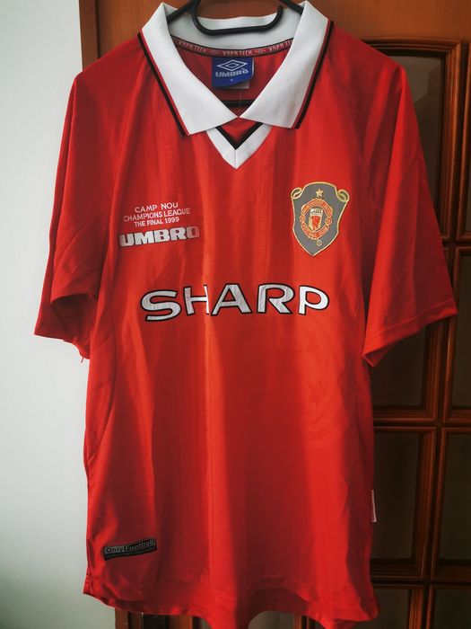 Camisola Manchester United 98/99 Beckham 7 Tamanho M