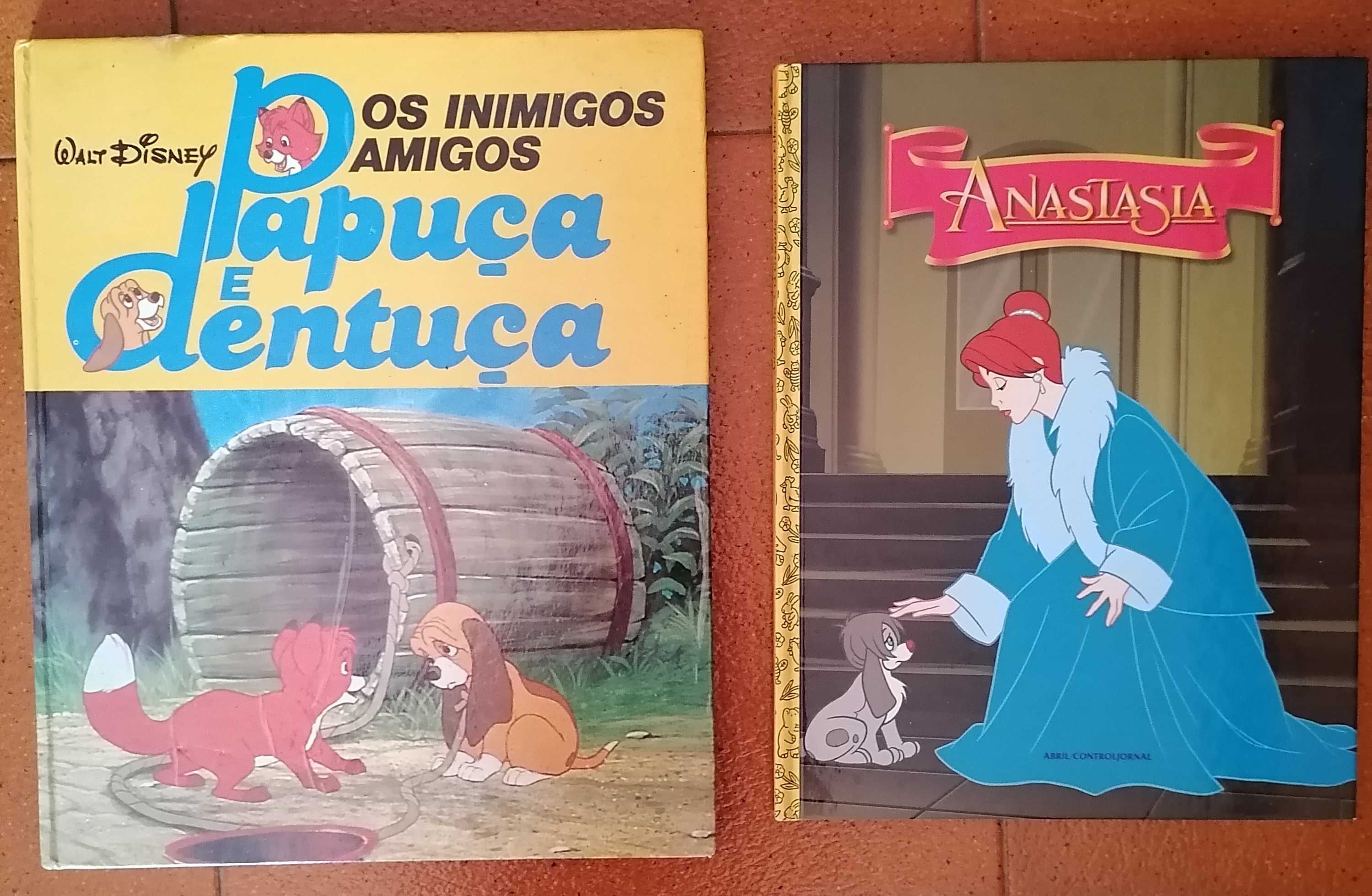 2 Livros Walt Disney Impecáveis