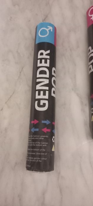 Konfetti baby shower niebieskie