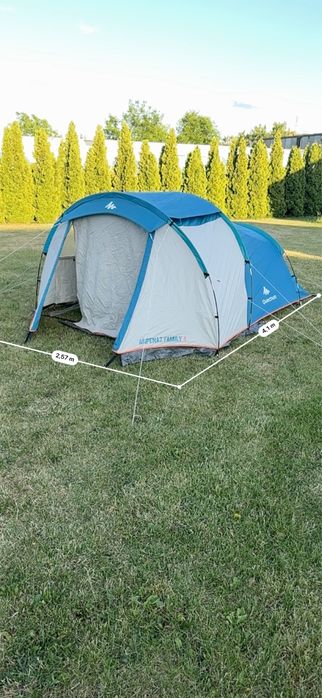 Namiot 3-4 osobowy 2-pokojowy quechua