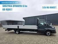 Iveco 50C18 Skrzynia otwarta 6,1m do 3,5t skrzynka platforma  Od Ręki- skrzynia 6100mm - skrzynia otwarta 5t do 3,5t