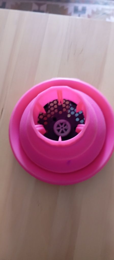 Difusor de cabelo rosa novo