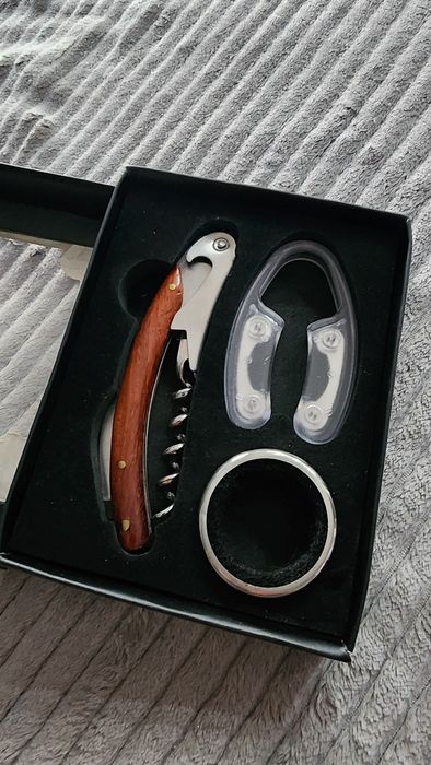 Zestaw akcesoriów do wina Ambition Vinci NOWY