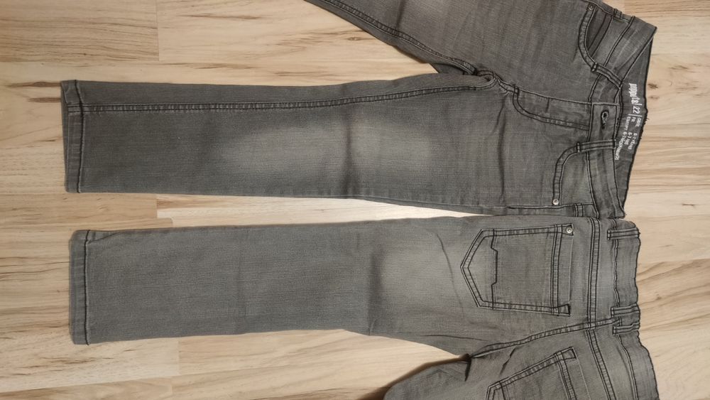 Spodnie jeans 122 6/7l