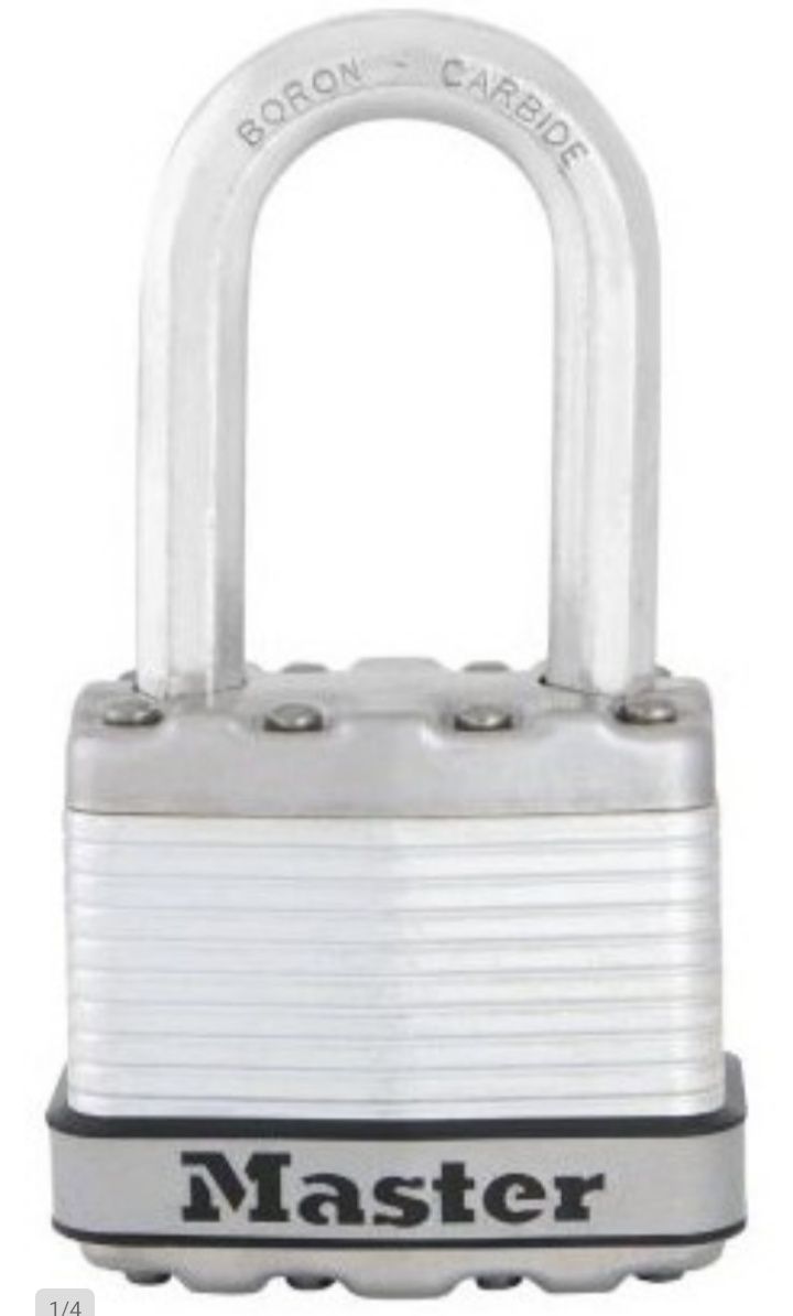 Kłódka M5EURDLF 50mm - BOR/38mmOCT - 8mm MasterLock