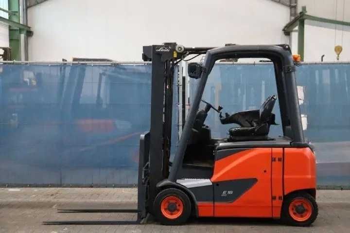 LINDE E16PH-02 електричний навантажувач, кара, погрузчик