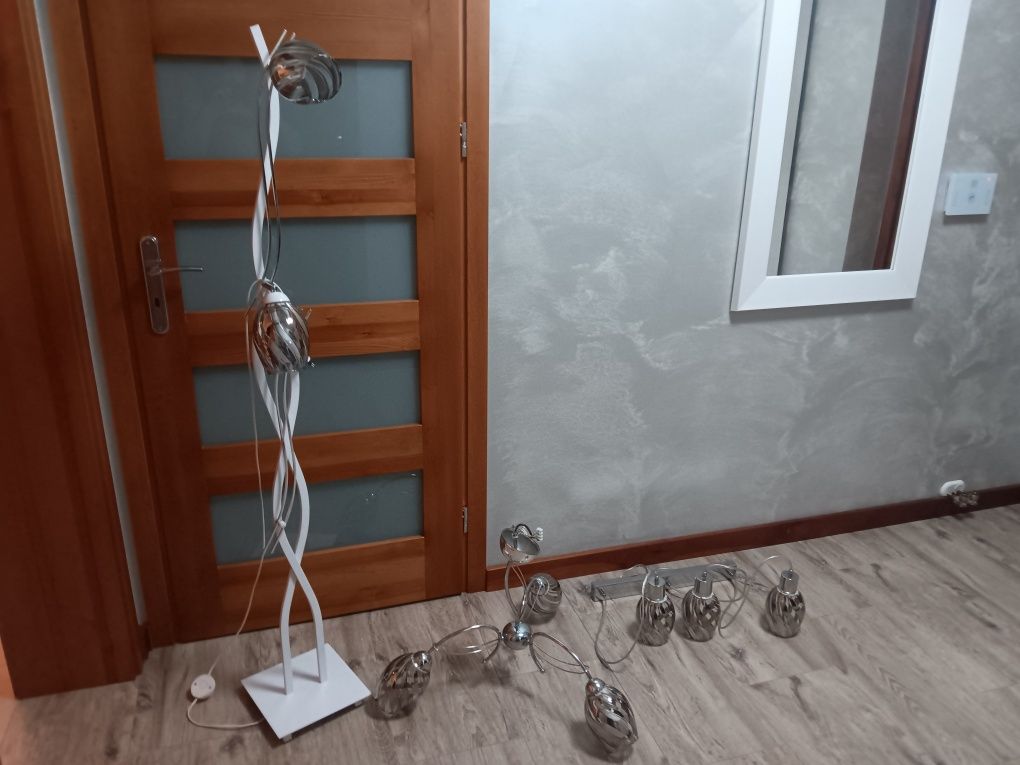 Zestaw lamp do salonu