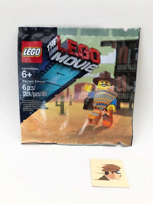 LEGO® Western Emmet - The Lego Movie - Minifigura Polybag Novo