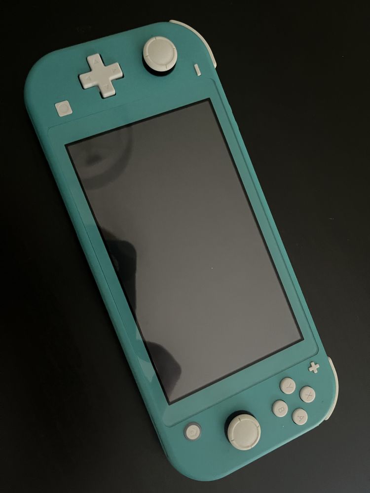 Nintendo switch azul turquesa
