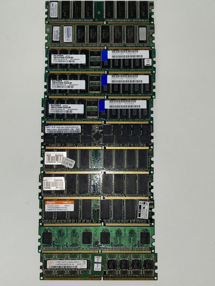Память DDR 1-2