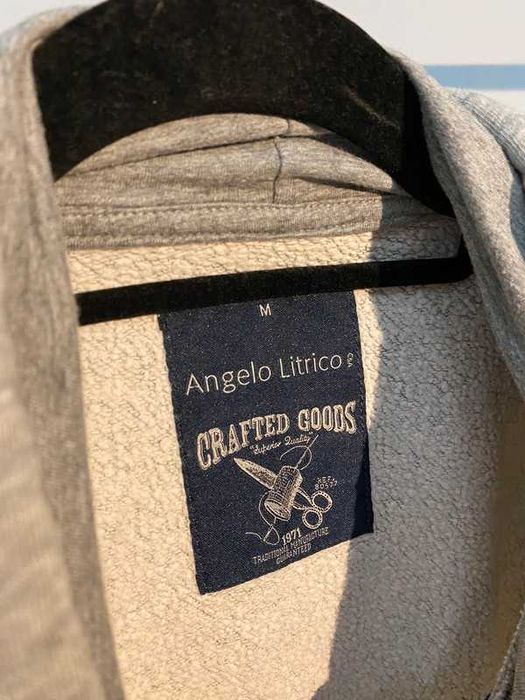 hoodie/sweat com estampado, angelo litrico