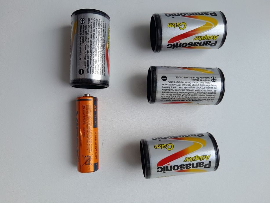 Адаптери для батарейок