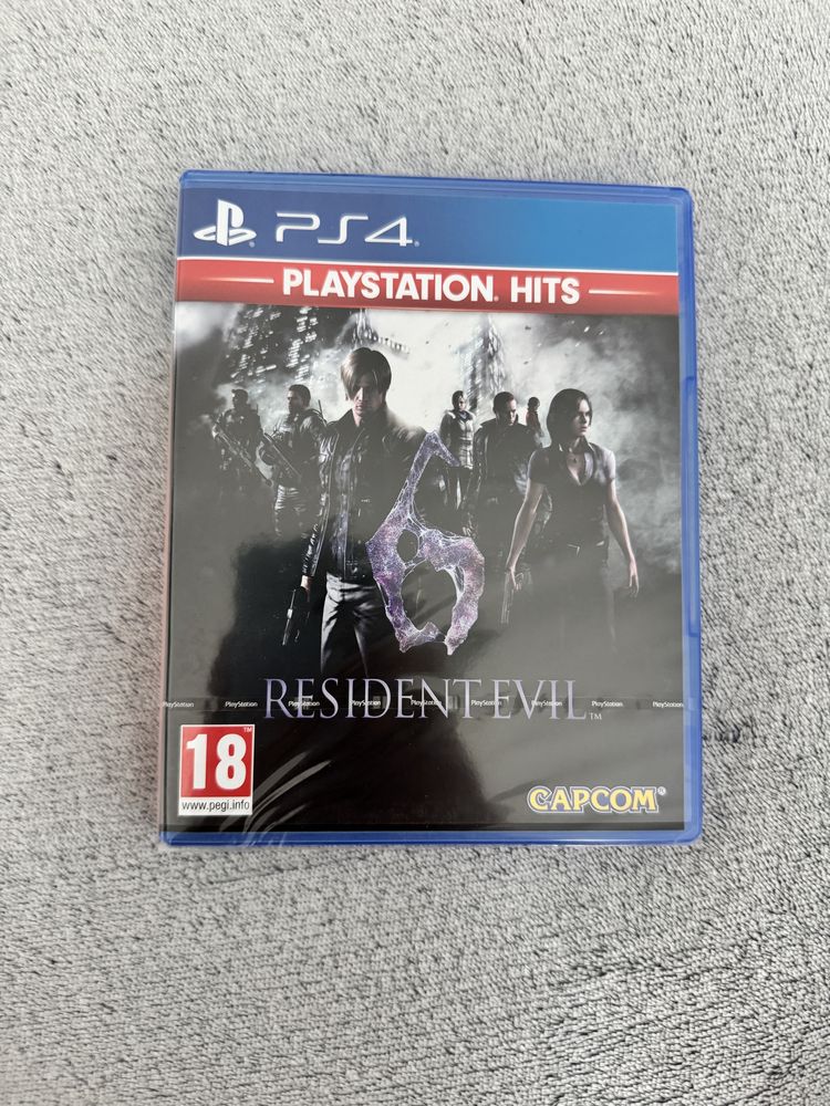 Resident Evil 6 PS4 PS5 Gra Nowa Folia