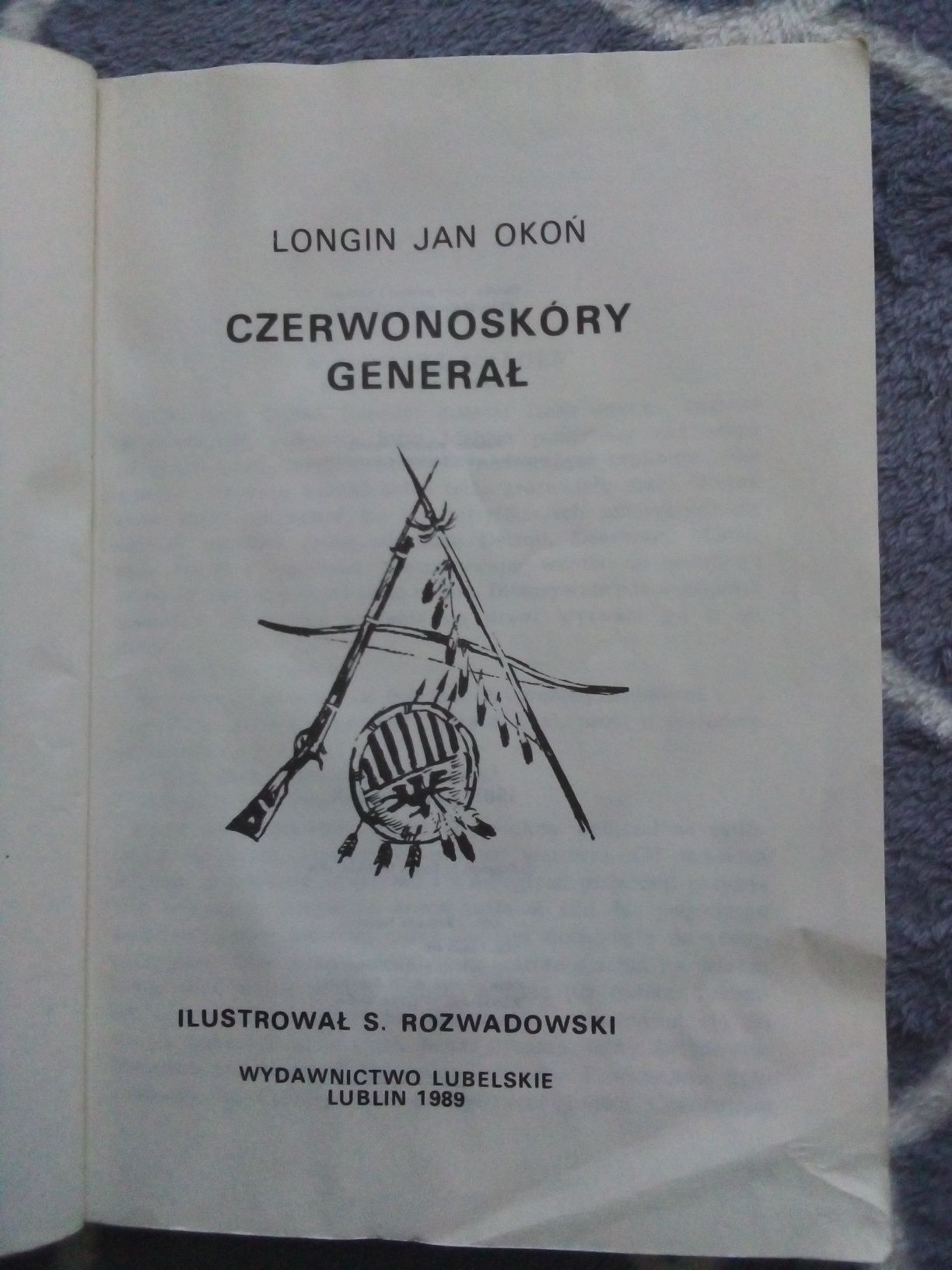 Książka Longin Jan Okoń - Czerwonoskóry generał przygodowa