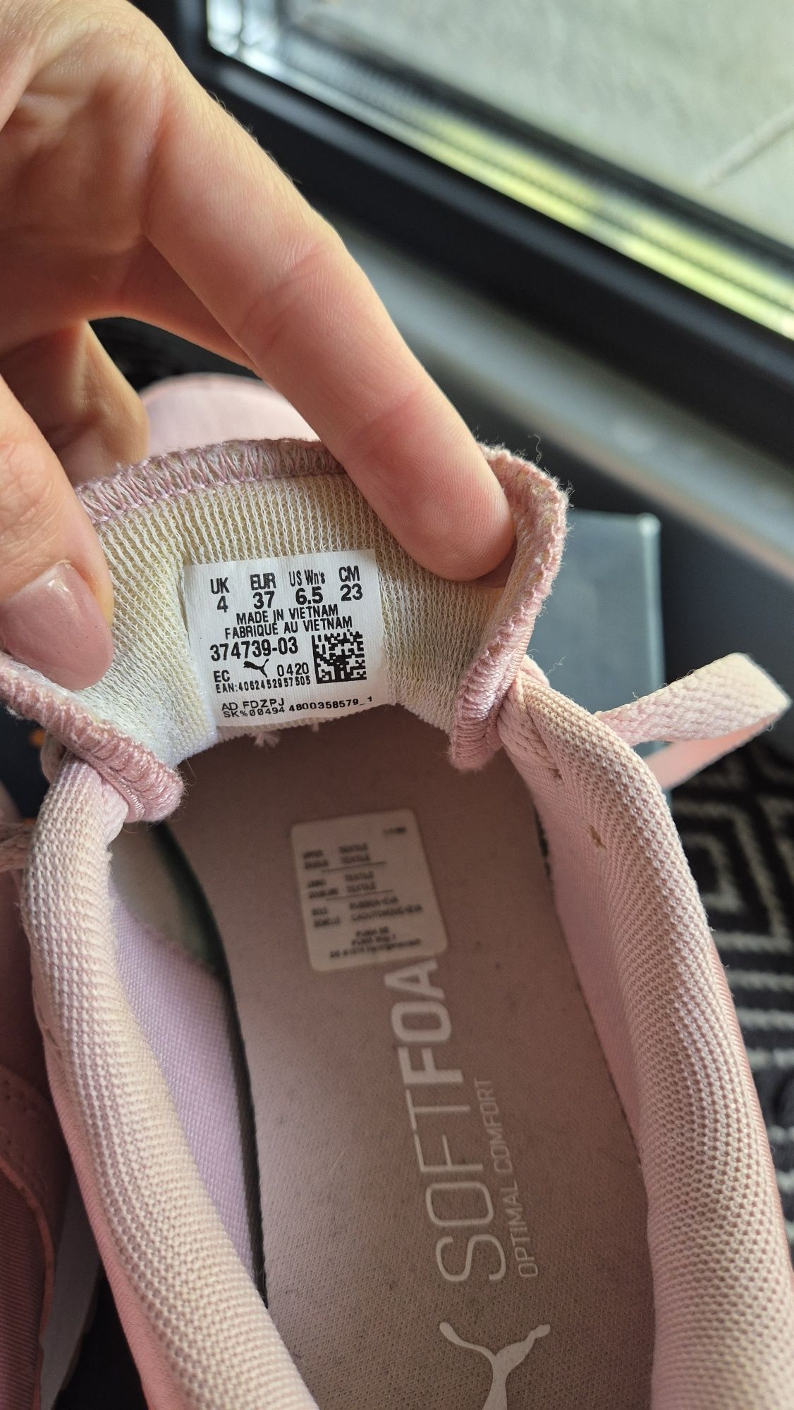 Różowe Adidasy Reebok