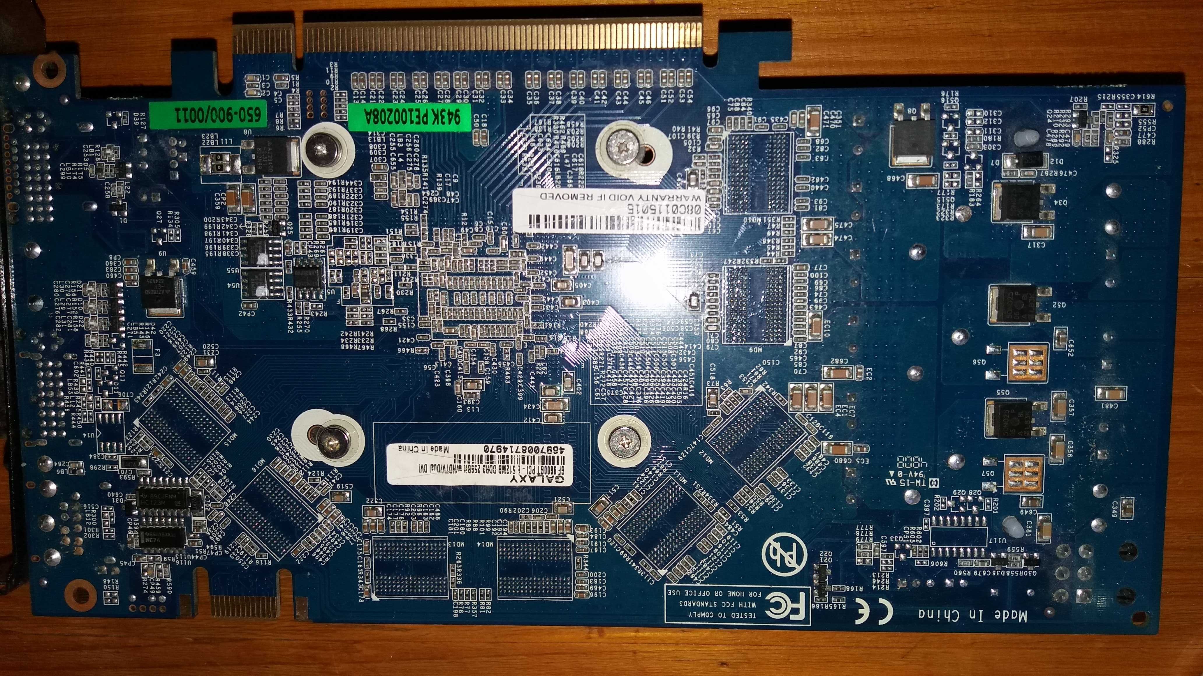 karta grafiki galaxy GF9600GT