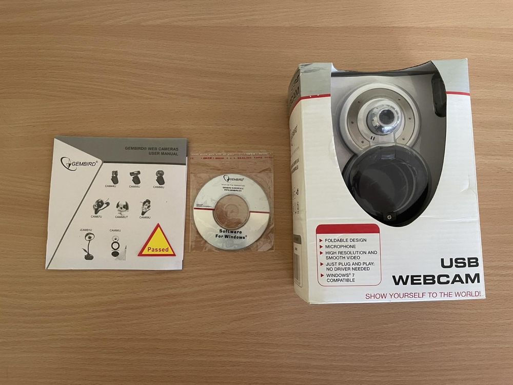 Вебкамера usb webcam GEMBIRD CAM90U