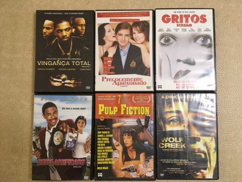 6 Filmes DVD originais