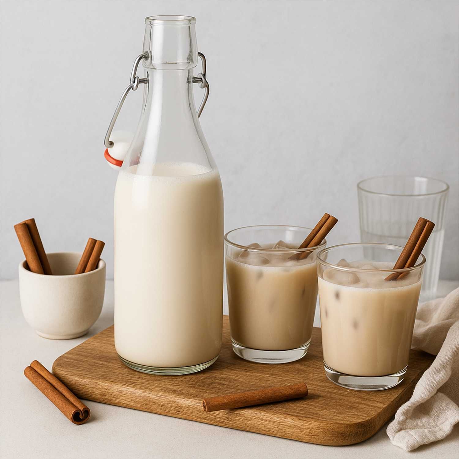 Butelka okrągła 500 ml na mleko + korek mechaniczny