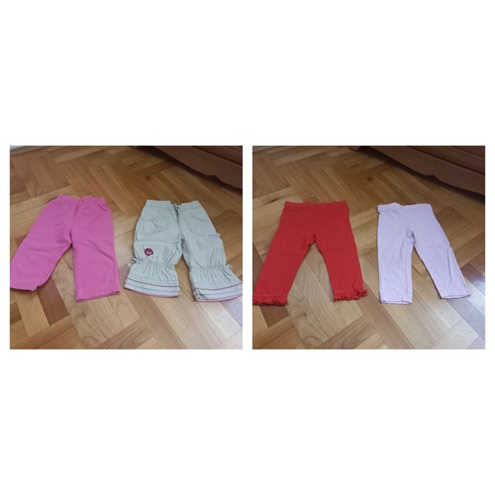 Paka ubrań 74 6-9m-cy dziewczynka wiosna-lato 36szt 2