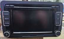 VW fabryczne radio MID EU UP1 3C8.035.195 + kod