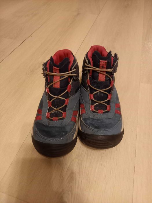 Buty turystyczne dla dzieci decathlon wodoodporne r. 28