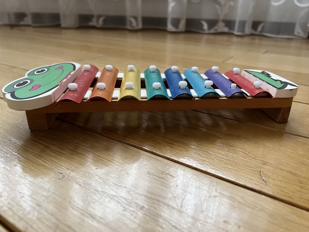 Ксилофон дитячий дерев’яний, музичні інструменти іграшкові