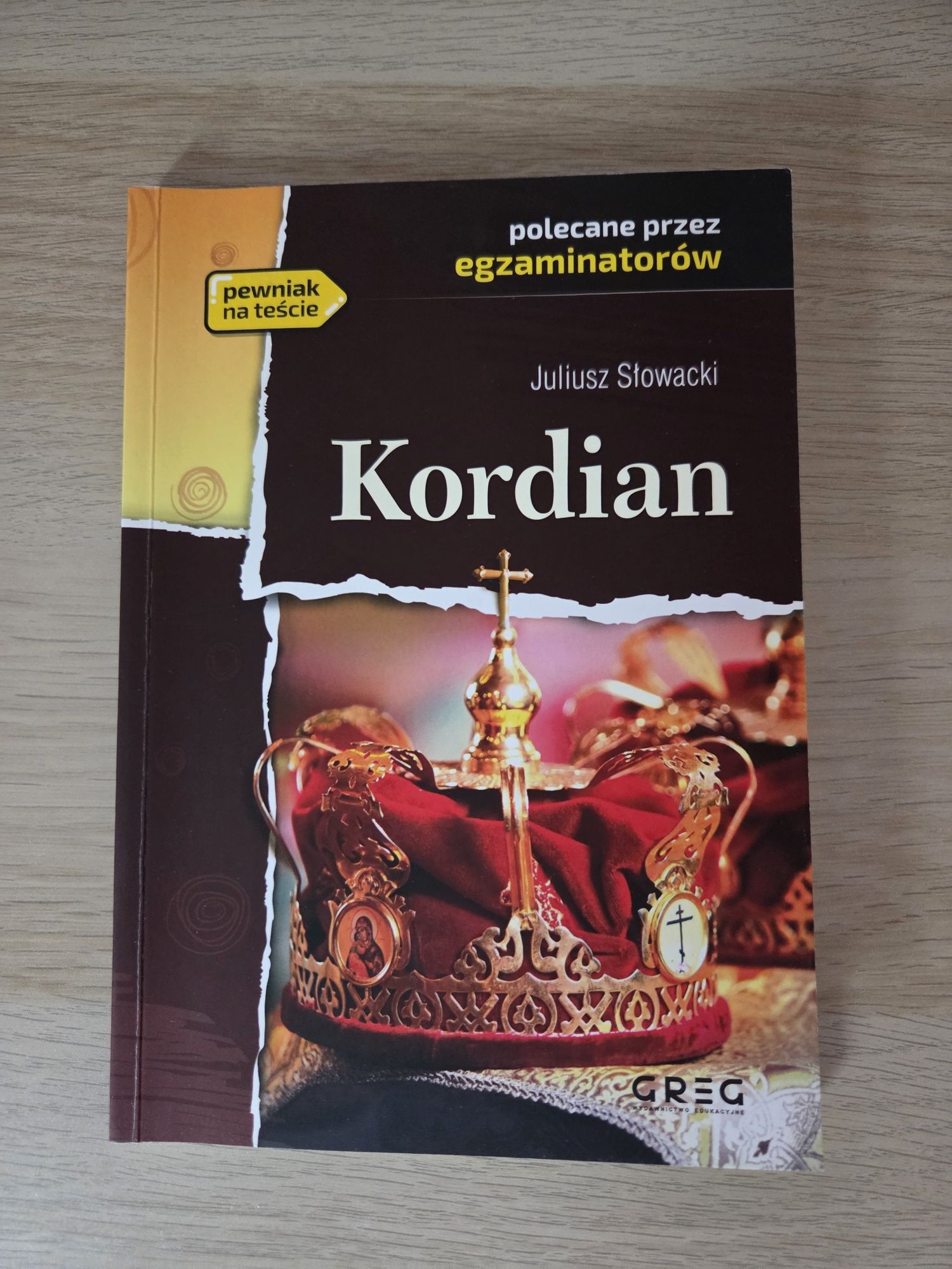 Kordian, Juliusz Słowacki, GREG