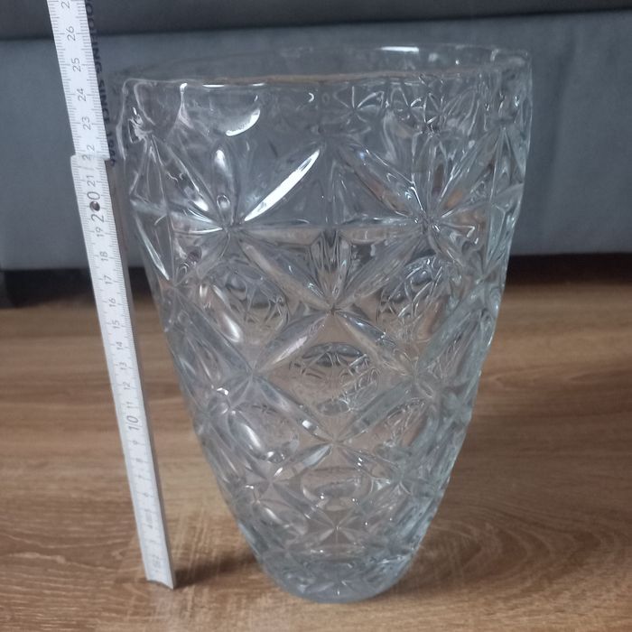 Wazon kryształ z czasów PRL