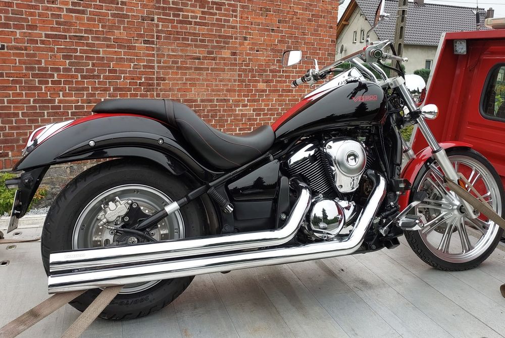 Sprzedam lub zamienię  Kawasaki vn 900 custom może zamiana na samochód