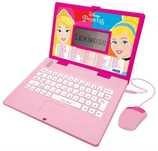 Princesas Disney Computador Bilíngue Espanhol/Inglês Brinquedo Prenda