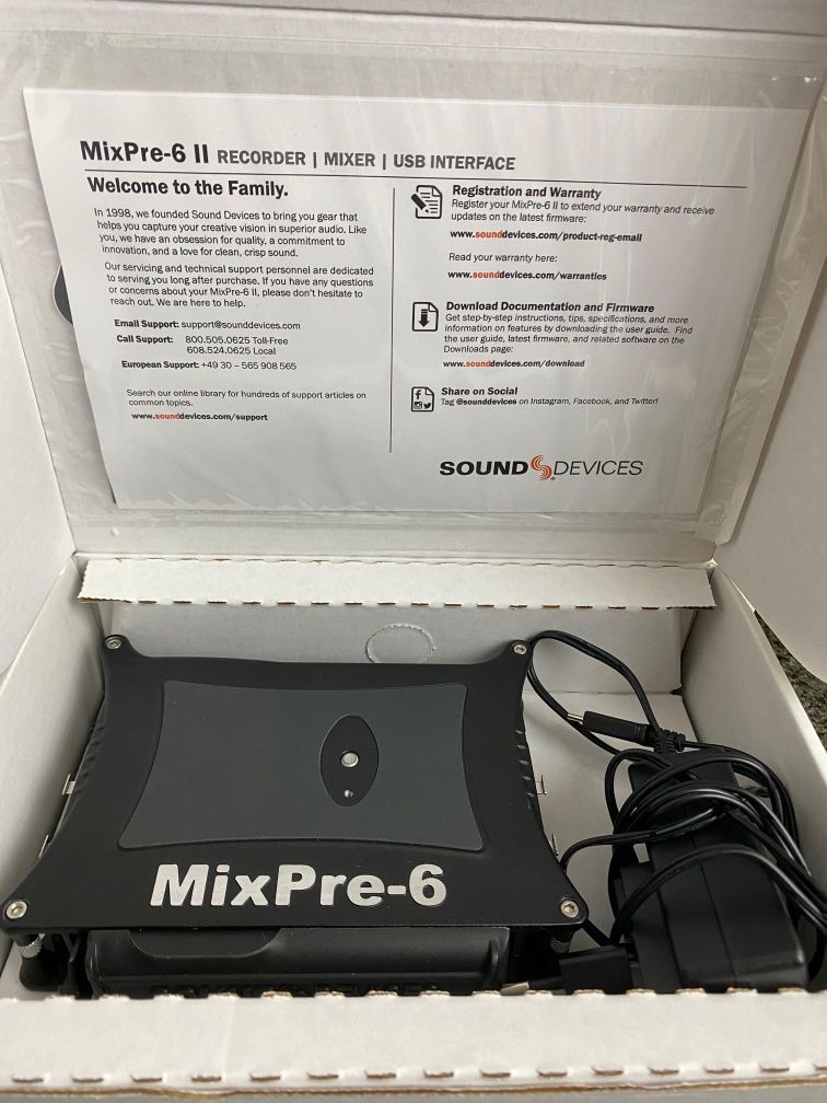Sound Devices MixPre-6 II