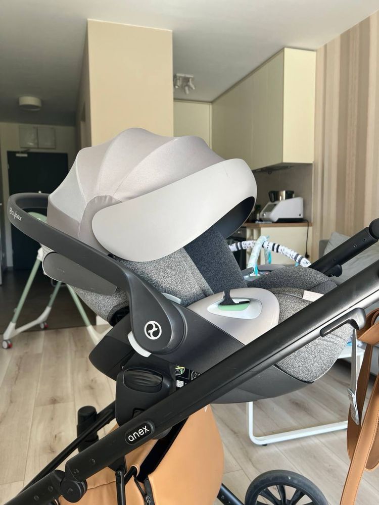 Fotelik samochodowy dla niemowląt cybex T i-size (grey plus)