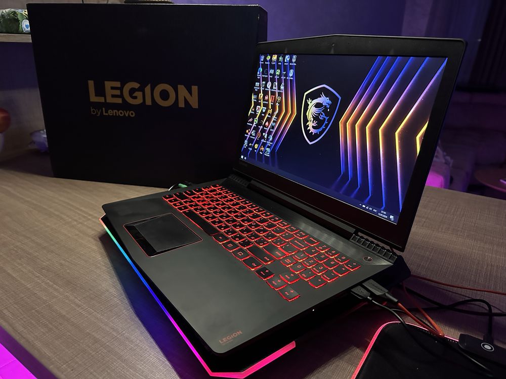 Игровой ноутбук Lenovo Legion + игровые девайсы в подарок!