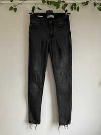 spodnie jeansy skinny mid waist Pull&Bear 36