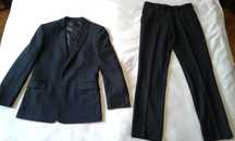 Garnitur ślubny czarny 170/92/78 New Man Style