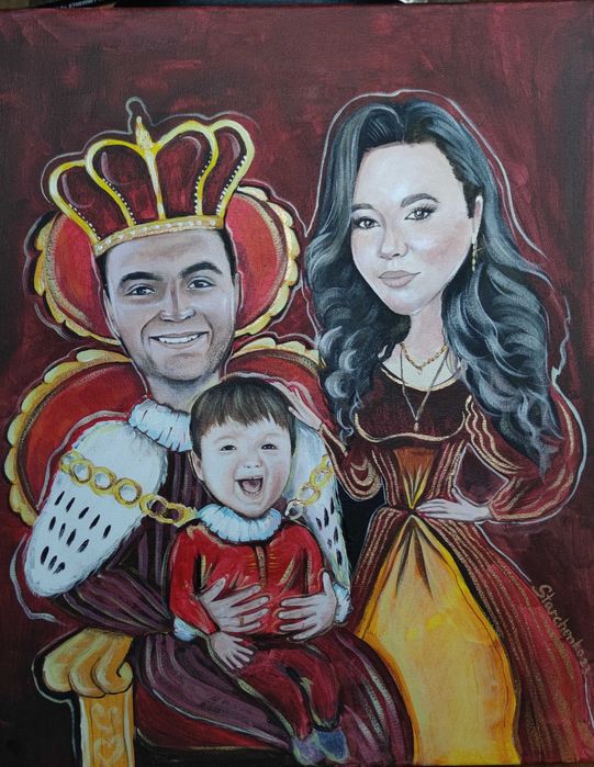 Шарж, портрет, подарунок. ВАУ ефект!