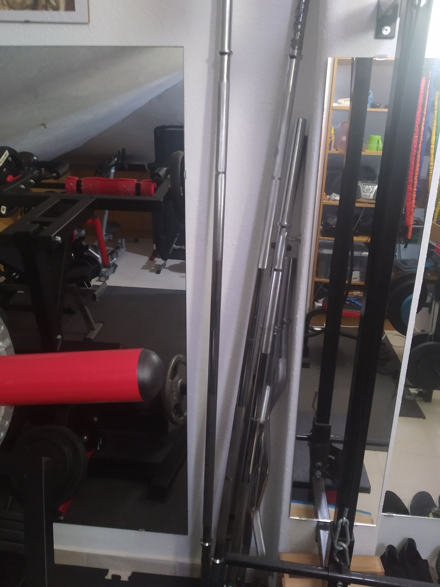 Barra musculação 2.20m