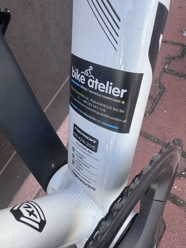 Uzywana Marida scultura 400 disc przebieg 300km rozm XL 59cm