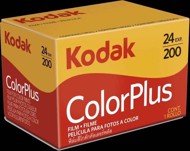 Klisza kolorowa Kodak ColorPlus 200/24 35 mm 3szt.