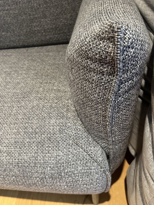 IKEA APPLARYD Sofa 3 osobowa Lejde szary czarny