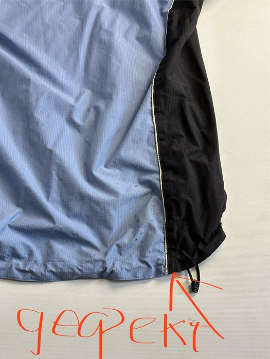 Haglofs goretex вітровка ветровка куртка курточка gorocore голубая Л М