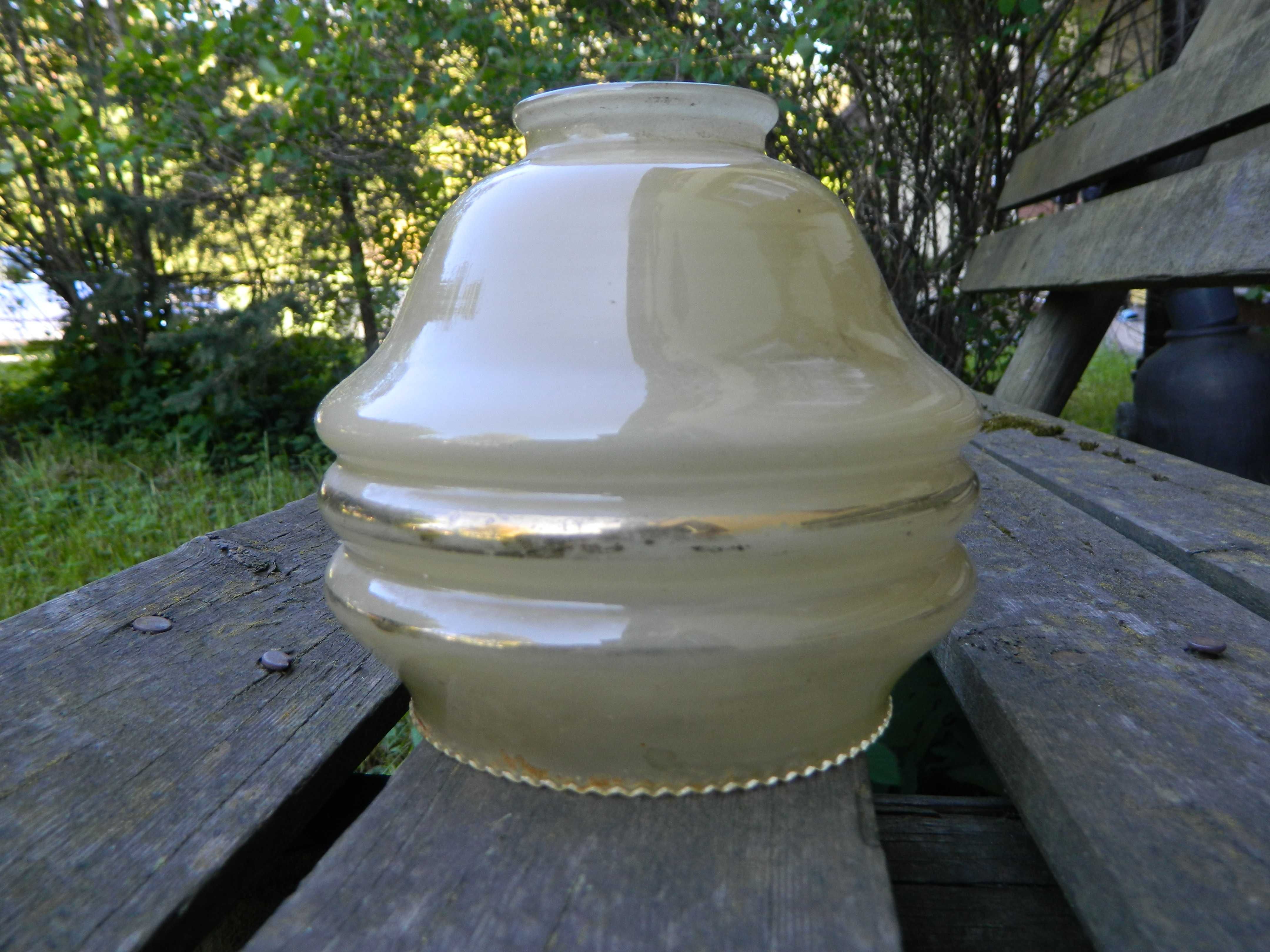 przedwojenny klosz do lampki * vintage