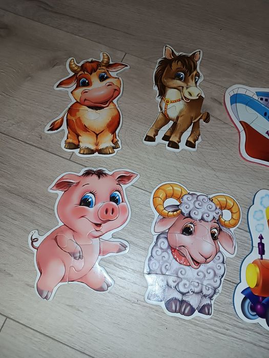 М'які бебі пазли Vladi Toys 8 пазлів