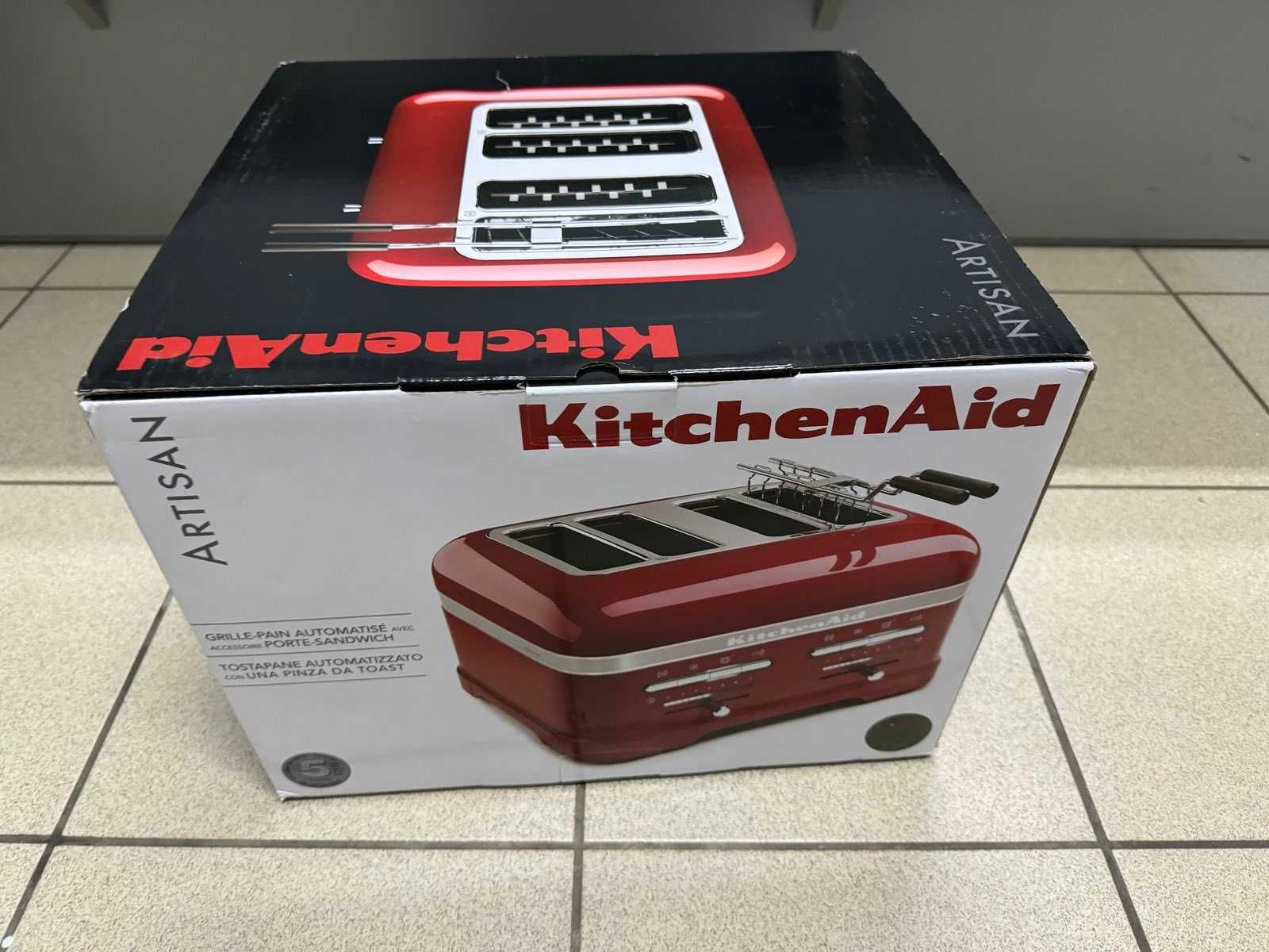 KitchenAid Artisan 5KMT4205EMS medallion silver Тостер НОВЫЙ